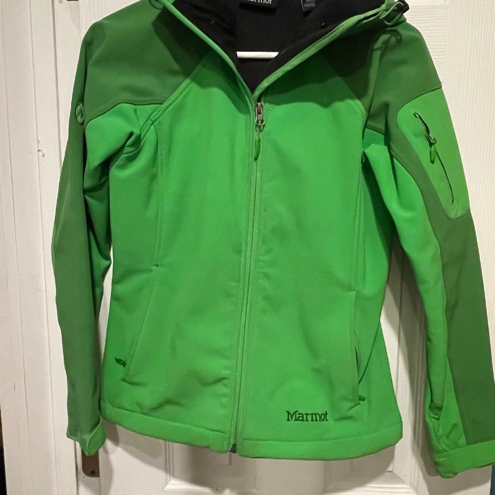 Marmot Green Soft Shell Jacket